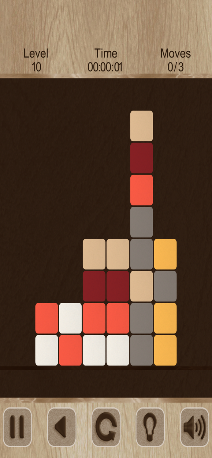 Swap the color cells. Puzzle