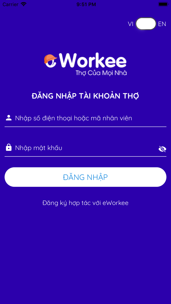 eWorkee - Thợ