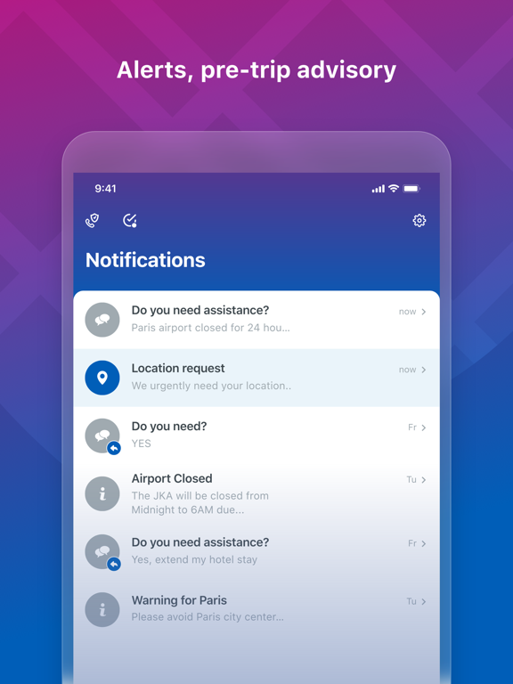 Screenshot #4 pour Amadeus Mobile Messenger