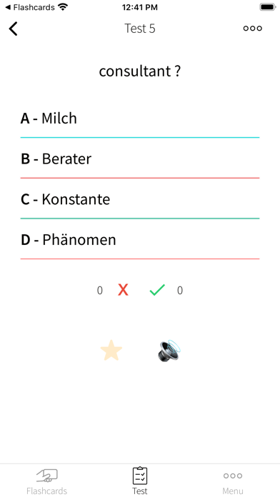 Practice English German Words screenshot 3