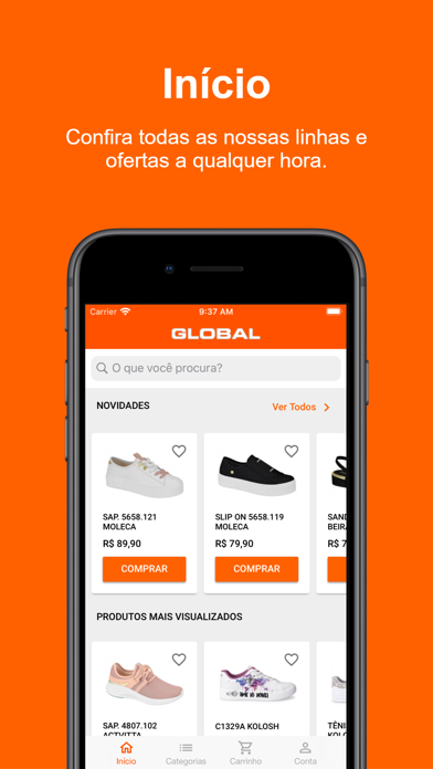 Global Calçados Screenshot