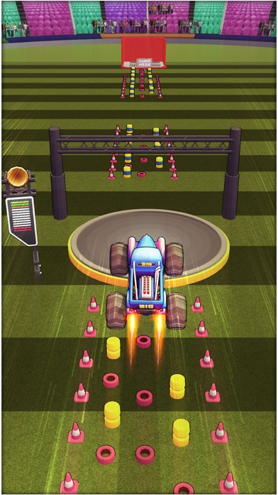 Stunt Car - Slingshot Games 3D Screenshot