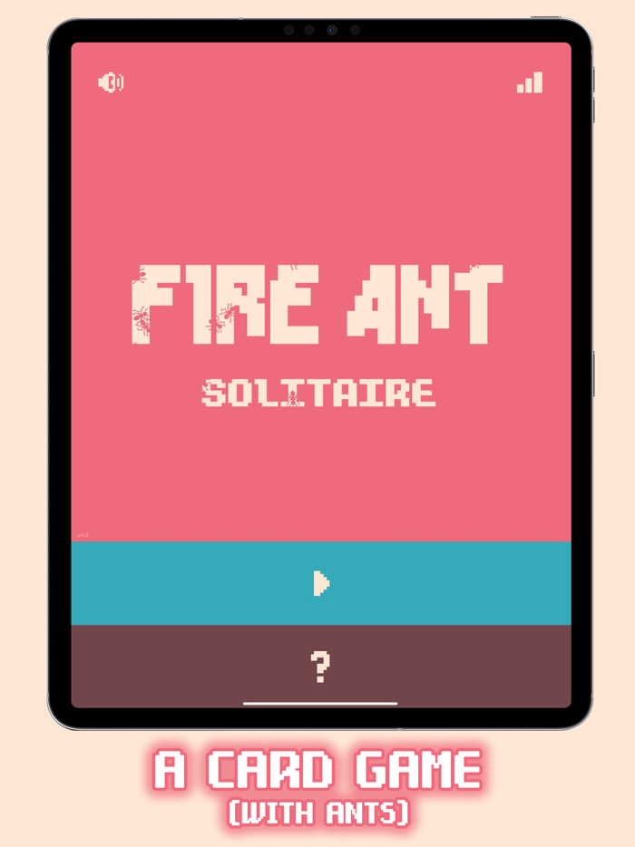 Fire Ant Solitaire