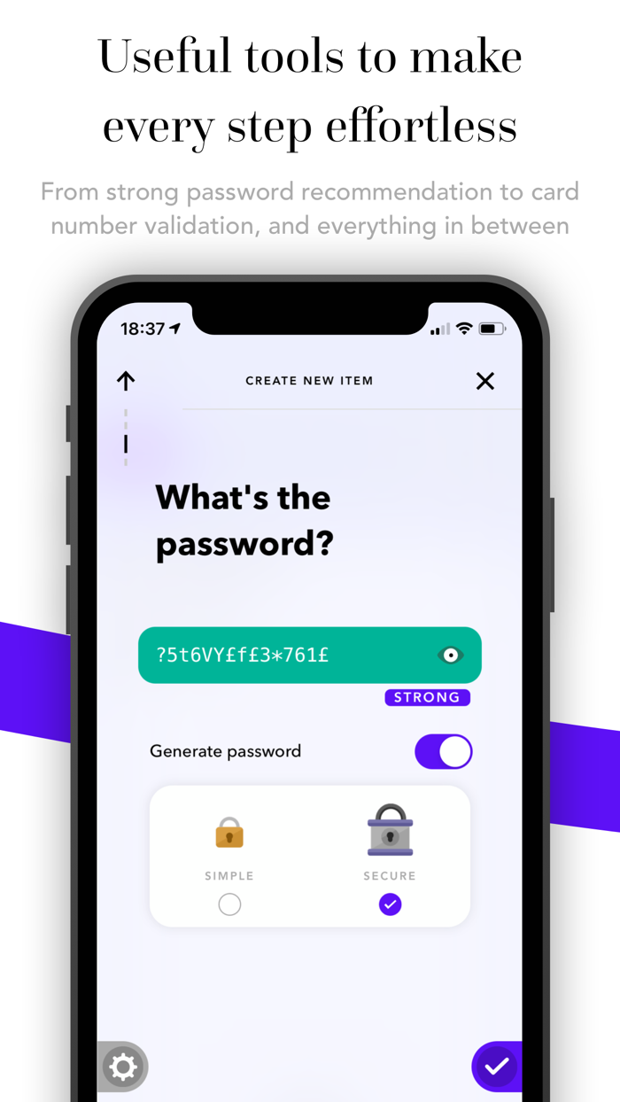 Kii • Secure Vault