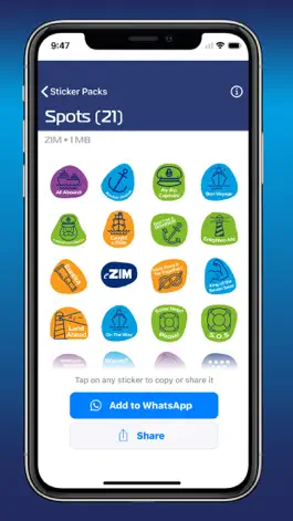 Game screenshot ZIM Stickers Multi Pack apk