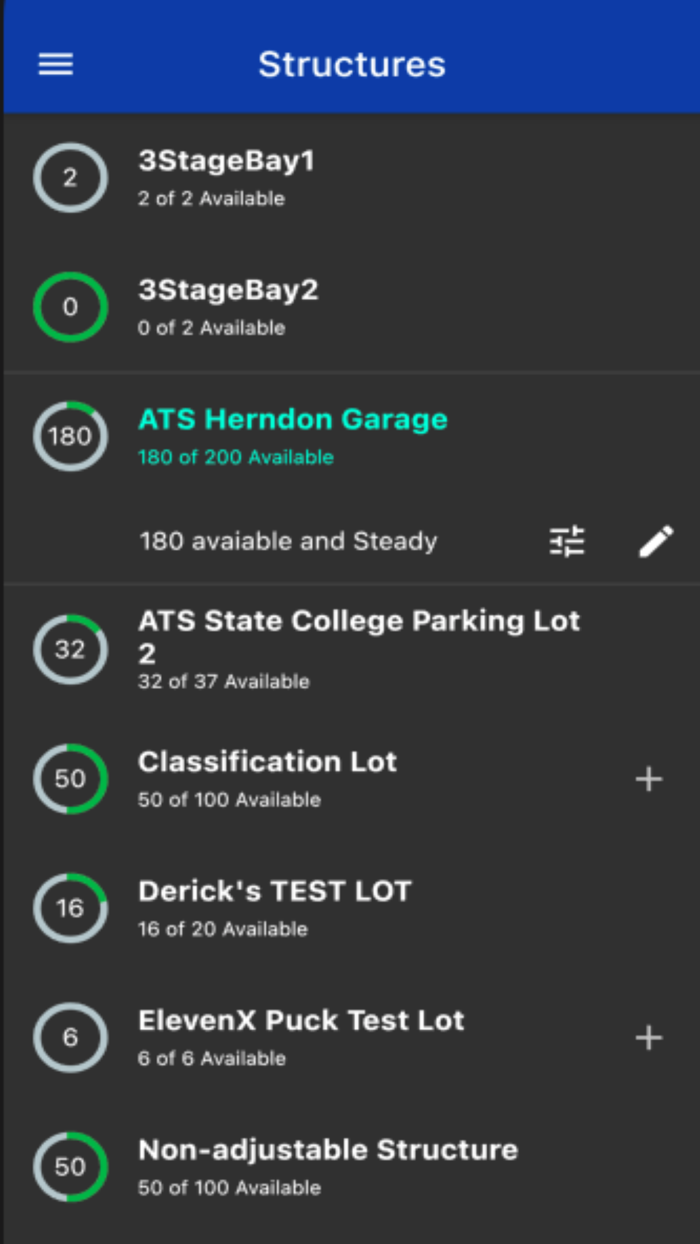 ParkingCloud Mobile Admin