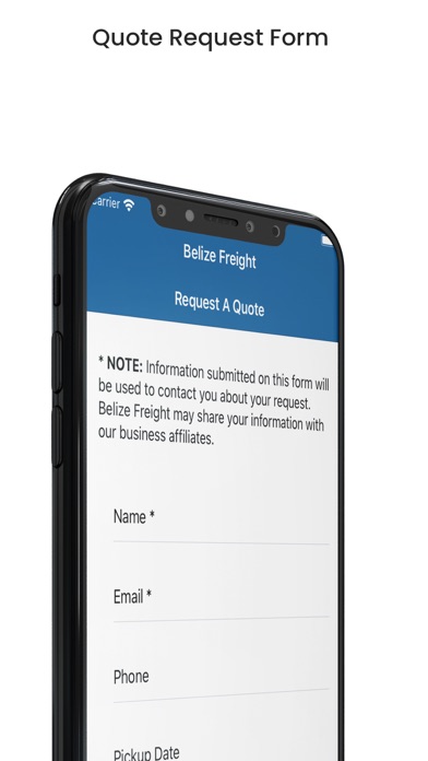 A Belize Freight Screenshot