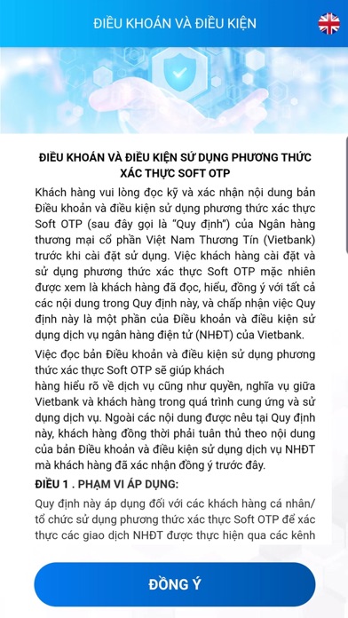 VIETBANK SMARTOTP Screenshot