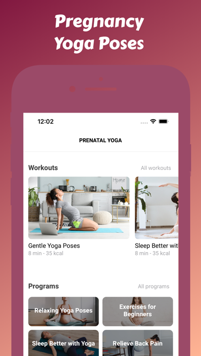 Pregnancy Yoga Poses Screenshot