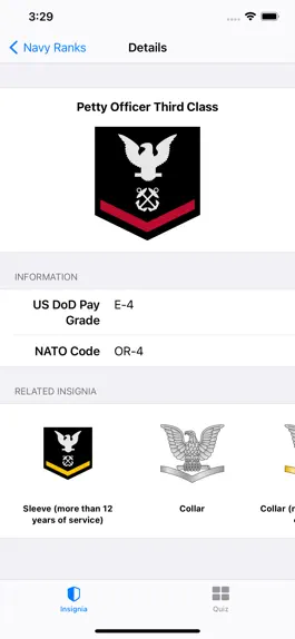 Game screenshot U.S. Armed Forces Ranks apk