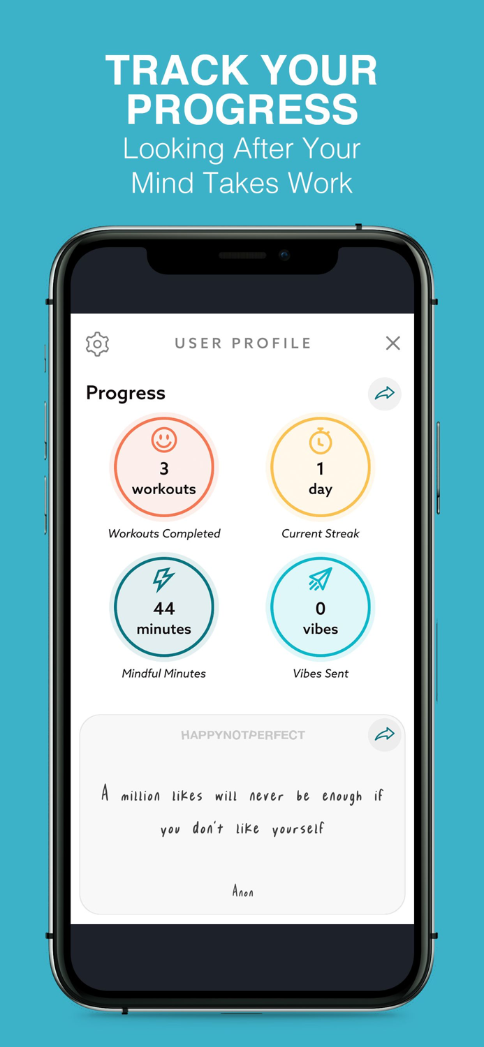 Happy Not Perfect Mind Gym
