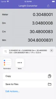 length converter iphone screenshot 2