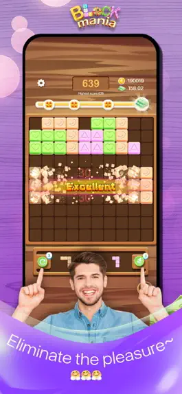 Game screenshot Block Mania-Funny Puzzle mod apk