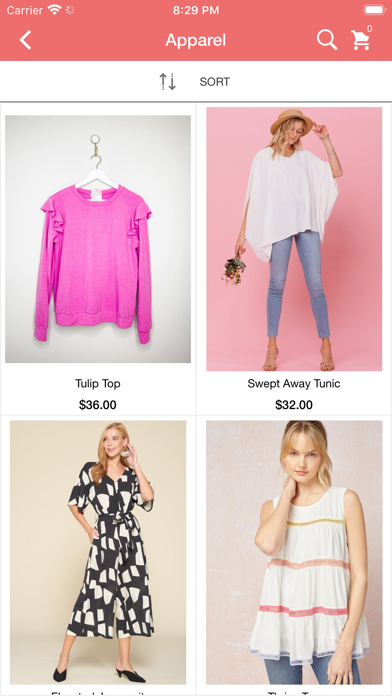 CASE Collection Clothing Screenshot