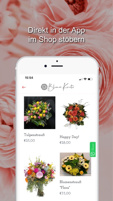 BLUMEN KREATIV Screenshot