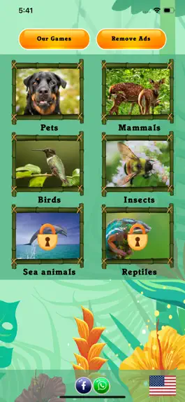 Game screenshot Animals Sounds - Learn Animals mod apk
