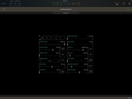 AU3FX:Dub iPad app afbeelding 3