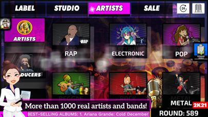 MusicLabeLManagerExtra 2K21 screenshot 4