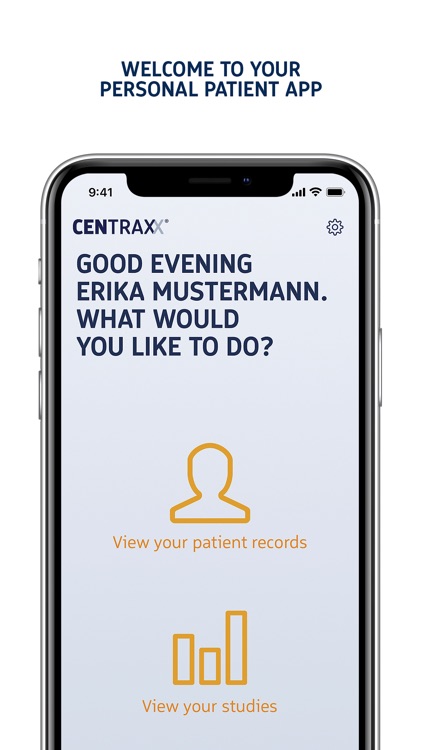 CentraXX Patient App