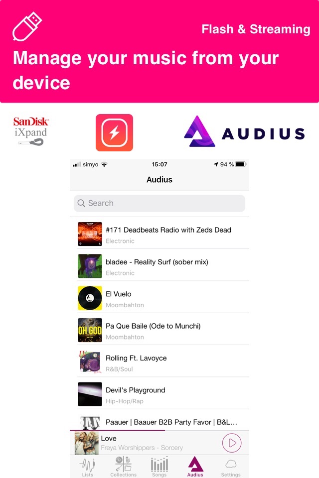 Cloud Music - Stream & Offline screenshot 2