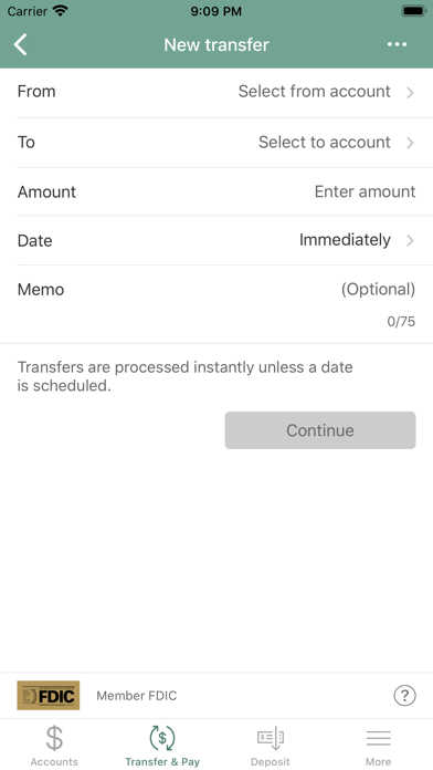 Sage Capital Bank Screenshot