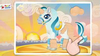GIRL-GAMES PUZZLE Happytouch® Screenshot
