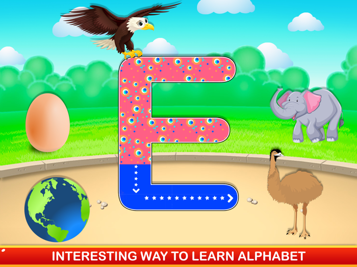 Trace and Learn Alphabets-Number