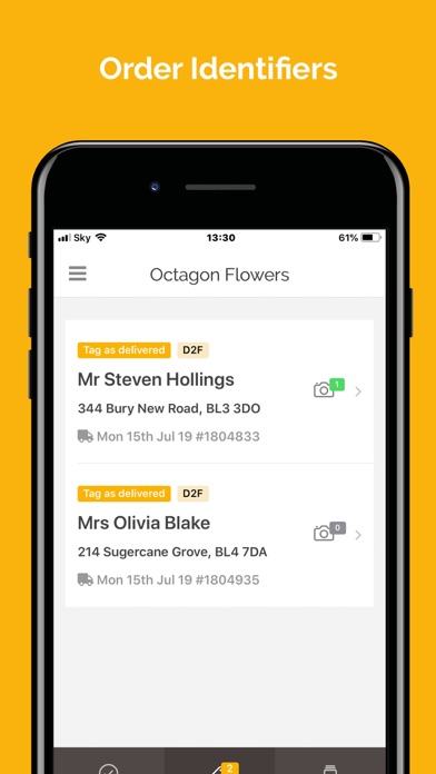 D2F Florist Manager Screenshot