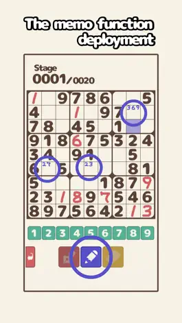 Game screenshot NumberPlace9x9 apk