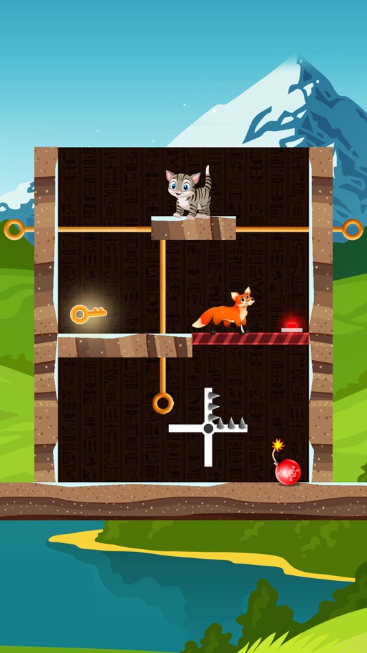 #3. Save The Puppy- Pull Pin (iOS) 由: BigCode Games Pvt Ltd