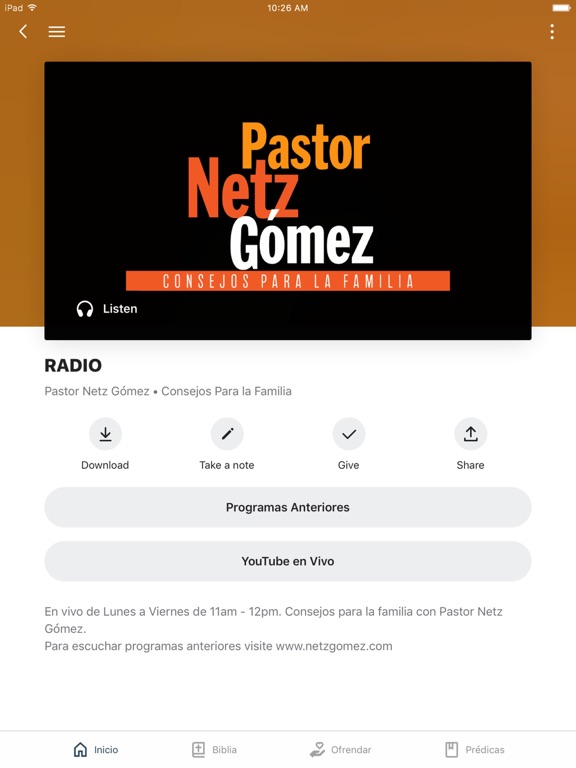 Houses Of Light Church iPad screenshot 2 - Lifestyle app