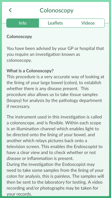 Endoscopy Screenshot