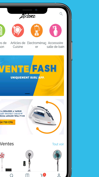 Orca Abidjan Boutique en ligne Screenshot