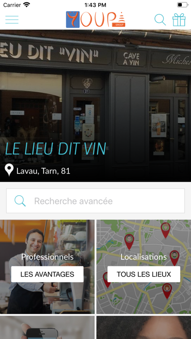 Annuaire YOUPI:Géolocalisation Screenshot