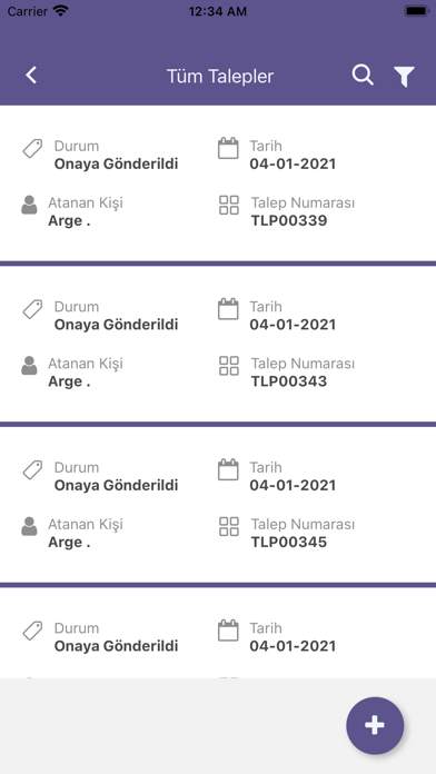 Kurumsal Satın Alma Screenshot