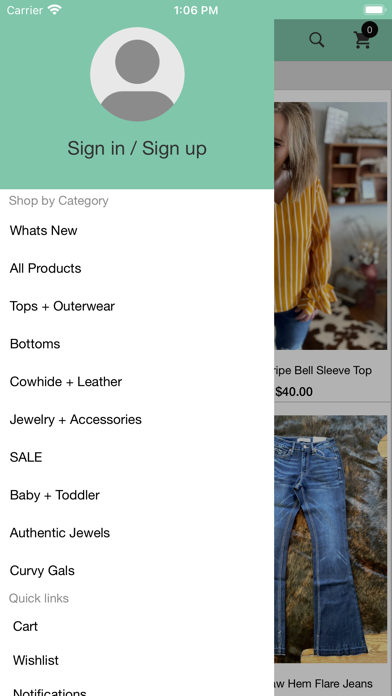 Shop PS Boutique Screenshot
