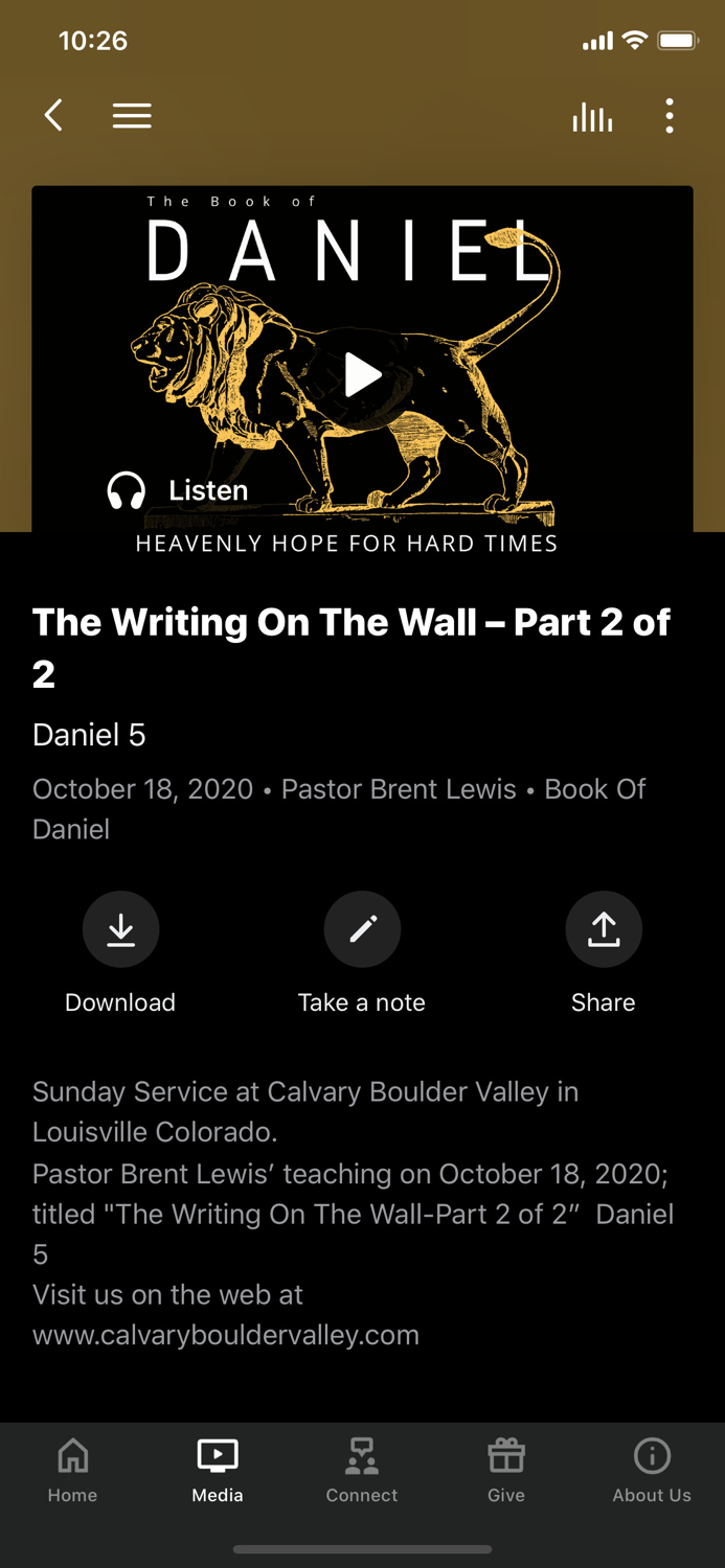 Calvary Boulder Valley