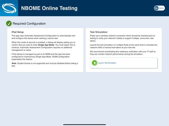 Screenshot #6 pour NBOME Online Testing