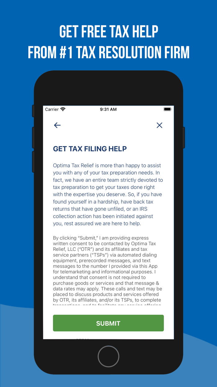 Optima Tax App