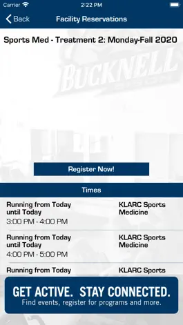 Game screenshot Bucknell University Recreation hack