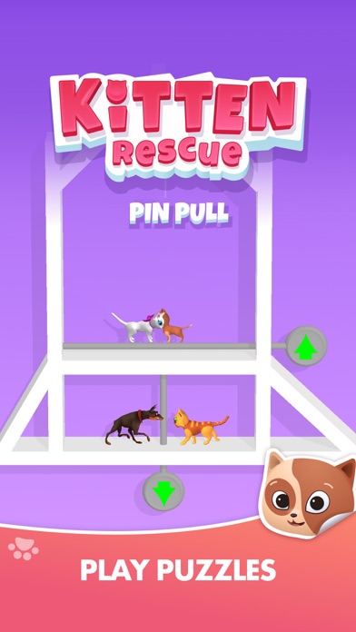 Kitten Rescue - Pin Pullのおすすめ画像3