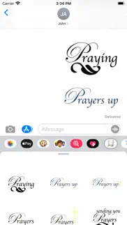 prayers stickers iphone screenshot 4