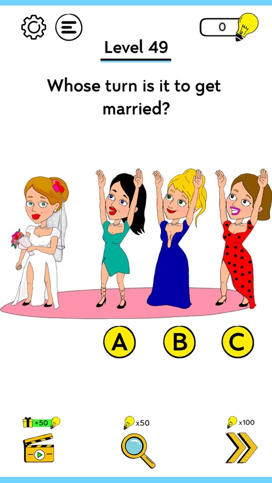 #6. Braining: Guess Who Riddles (iOS) By: Hakan Yildiz
