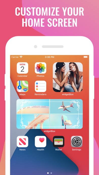 Screenshot #2 pour Collage Photo Widget