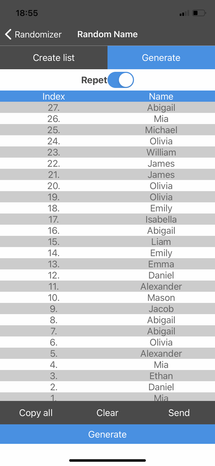 Randomizer - Number Generator