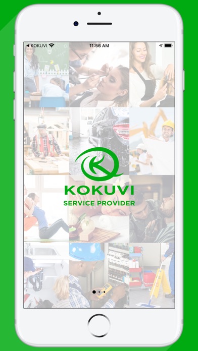 KOKUVI - Service Provider Screenshot