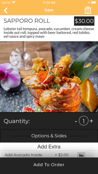 Sapporo Sushi & Asian Kitchen Screenshot