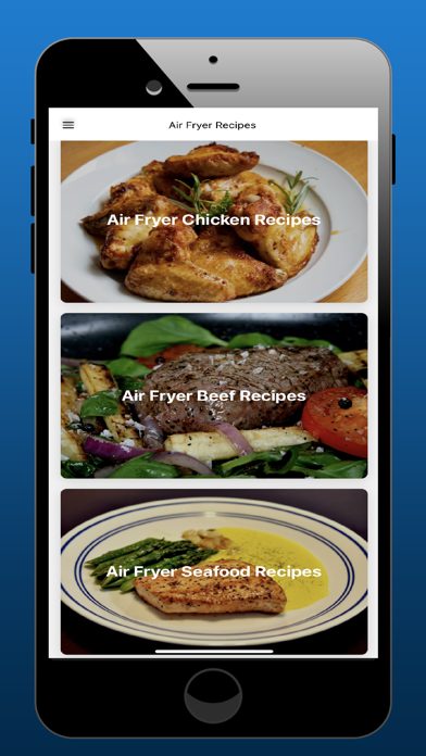 Air Fryer Recipes App Screenshot