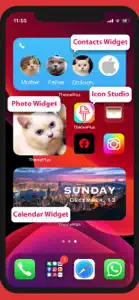 ThemePlus :Widget + Icon Maker screenshot #1 for iPhone