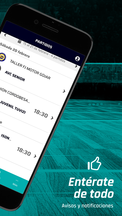 Academia Voleibol Cordoba Screenshot